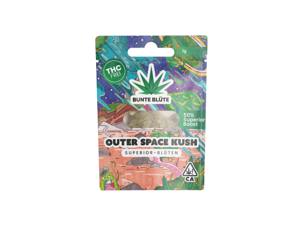 Bunte Bl&uuml;te | 50% Superior Bl&uuml;ten | Outer Space Kush 1g