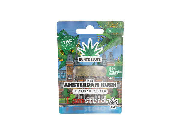 Bunte Bl&uuml;te | 50% Superior Bl&uuml;ten | Amsterdam Kush 1g