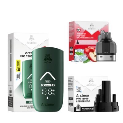 Arcbear Pro 15000 | Starter Kit | Apple Ice
