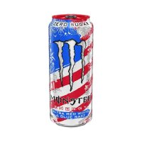 Monster USA | Ultra Red White & Blue Razz | 473ml -...