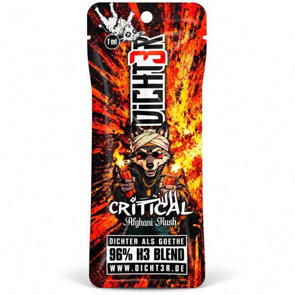 Dicht3r | 96% H3 Blend | Critical Afghani Kush