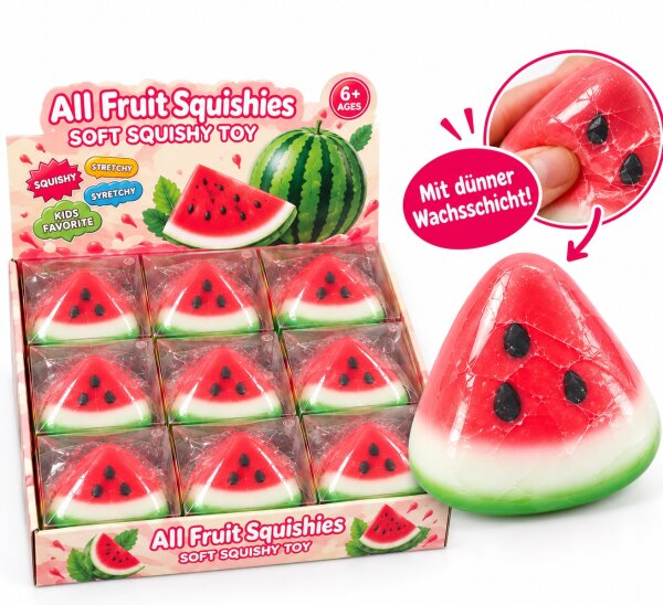 Crispy Wax Squishy | Watermelon | VE = 12 Stk