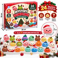 Adventskalender mit 24 &Uuml;berraschungen | Squishy Dumplings