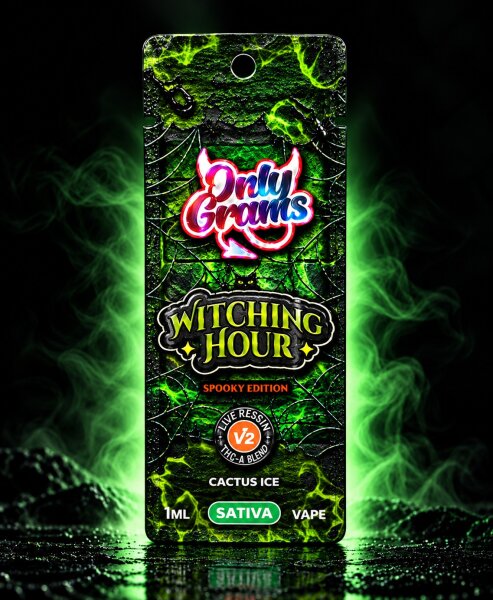 OnlyGrams&reg; V2 Halloween Superior Edition Vape | Witching Hour (Cactus Ice)