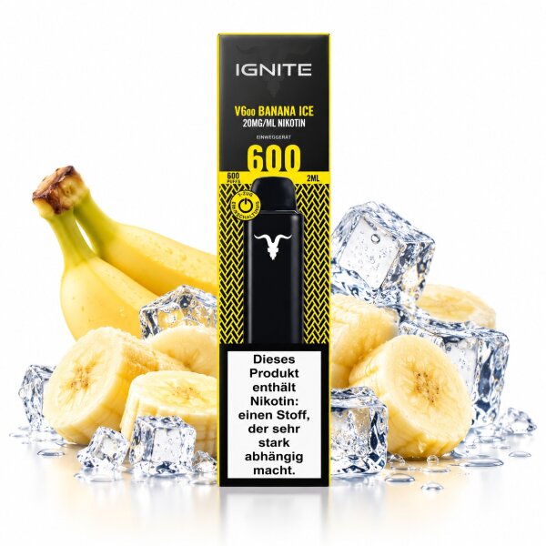 Ignite | Einweg E-Zigarette | Banana Ice