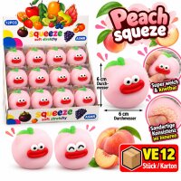 Crunchy Squishy | Peach | VE = 12 Stk