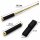 Teleskopschlagstock Gold mit Stoffgriff | 52,5 cm