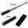 Teleskopschlagstock Gunmetal mit Gummigriff | 52,5 cm
