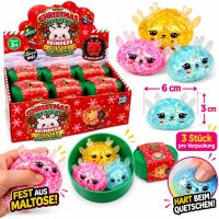 Christmas Maltose Squishy 3 in 1 | Rentier Glitzer | VE =...