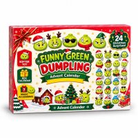 Adventskalender mit 24 &Uuml;berraschungen Gr&uuml;n | Squishy Dumplings