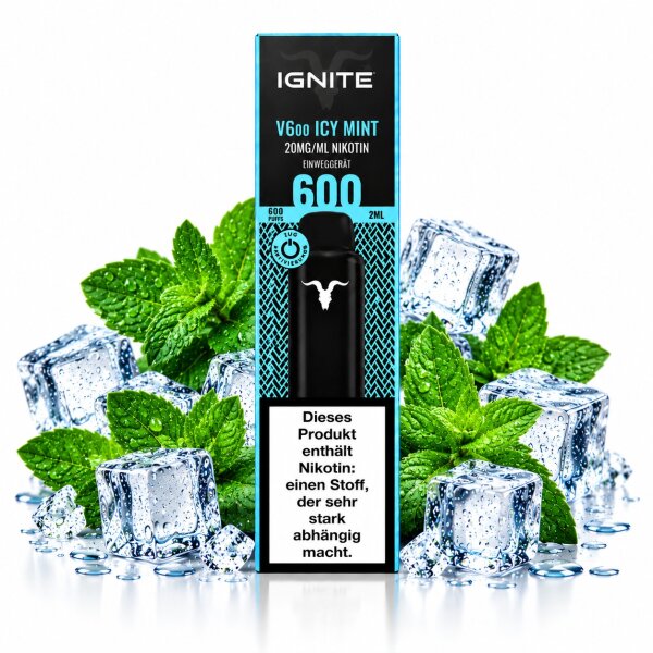Ignite | Einweg E-Zigarette | Icy Mint